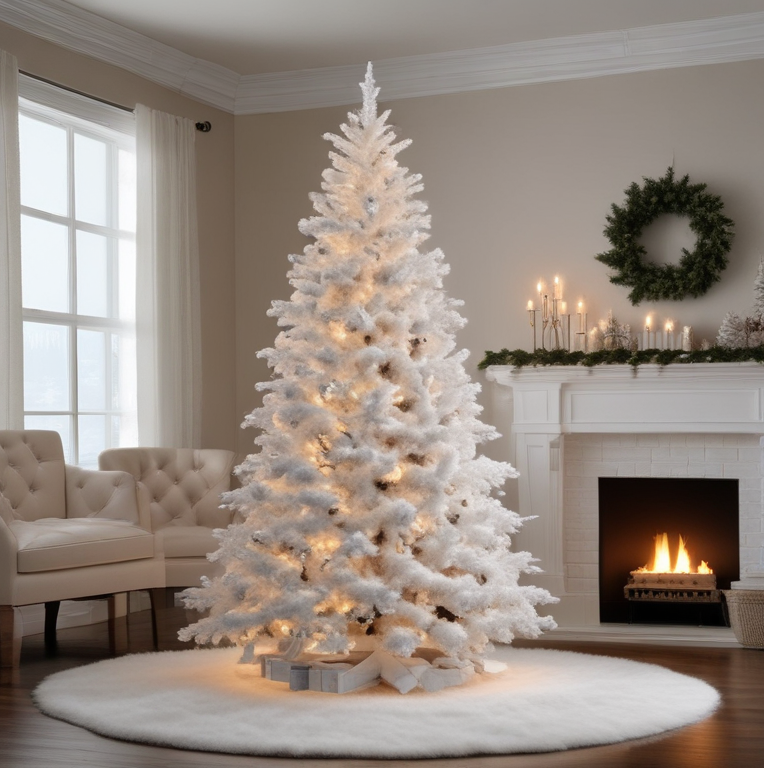 White Christmas Tree from Merry Bright